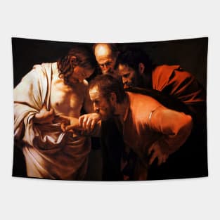 High Resolution Caravaggio The Incredulity of Saint Thomas Tapestry