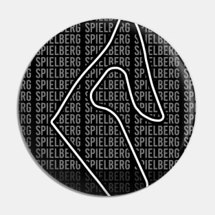 Spielberg - F1 Circuit - Black and White Pin