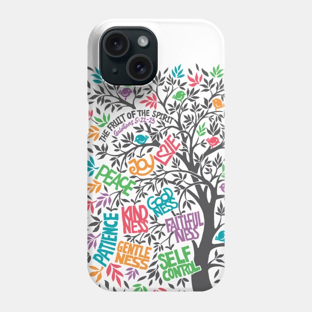 The Fruit of the Spirit - LOVE JOY PEACE Phone Case by Liyin Yeo