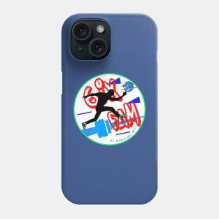 Toronto City Canada | Blue - Red & Green 80s & 90s style | Basketball Team Phone Case