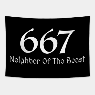 667 Neighbor Of The Beast Tapestry