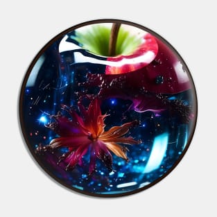 Apple artwork Pin