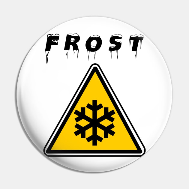 Frost Warning Pin by Mamon