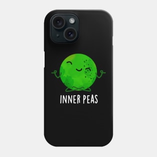 Inner Peas Cute Meditating Pea Pun Phone Case