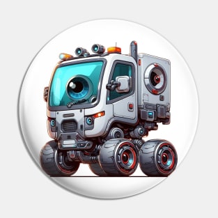 Futuristic Cybertruck Pin