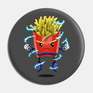 Saiyan Fries Pin