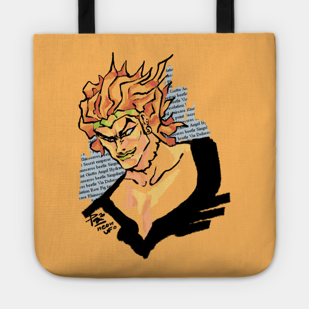 Dio Jjba Dio Brando Tote Teepublic - dio's theme roblox id code