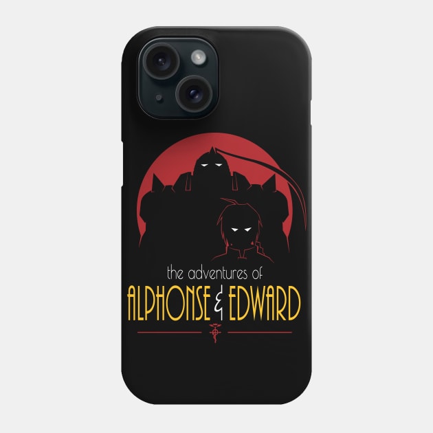 Adventures of Alphonse & Edward Phone Case by OtakuTeez