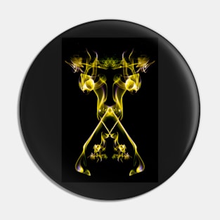 Unique and organic Smoke Art Abstract design A cow breathing out another cow? Pin