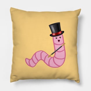 worm (magician) Pillow