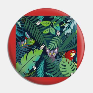 peek-a-boo jungle animals Pin