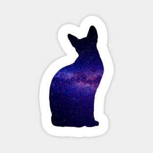 Space cat Magnet