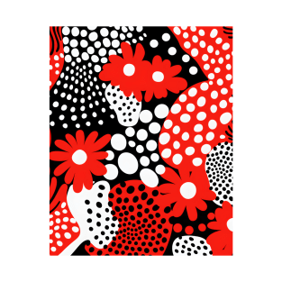 Bold Pop Art Flowers T-Shirt