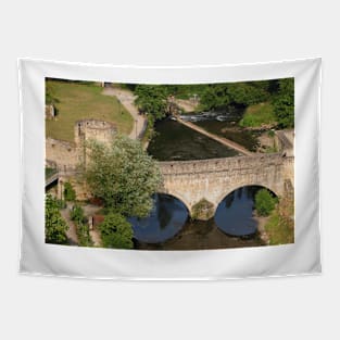 Bridge Stierchen, Unterstadt Grund, Alzette Valley, Luxembourg Tapestry