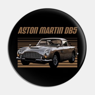 Aston Martin DB5 1964 Awesome Automobile Pin