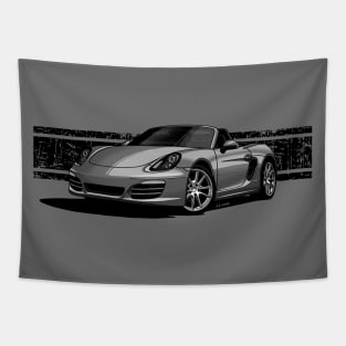 German roadster with boxer engine Tapestry