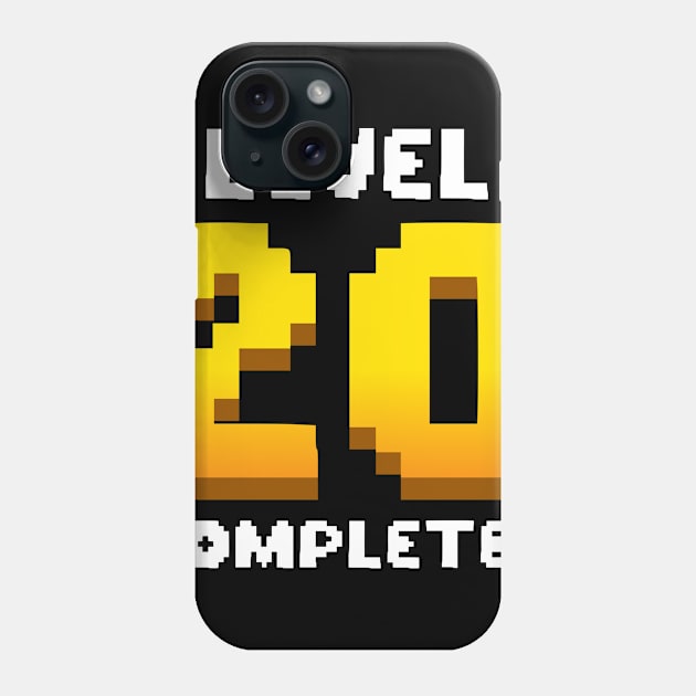 Retro Gaming 20 birthday gift gamer Phone Case by QQdesigns