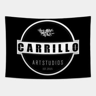 Carrillo Art Studios black Tapestry