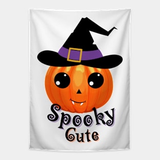 Spooky Cute Pumpkin Tapestry