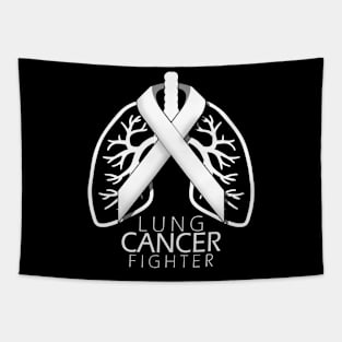 Lung Cancer Fighter Tapestry