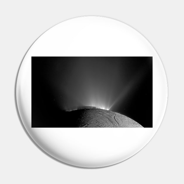 Enceladus polar geysers, Cassini image (C039/1663) Pin by SciencePhoto