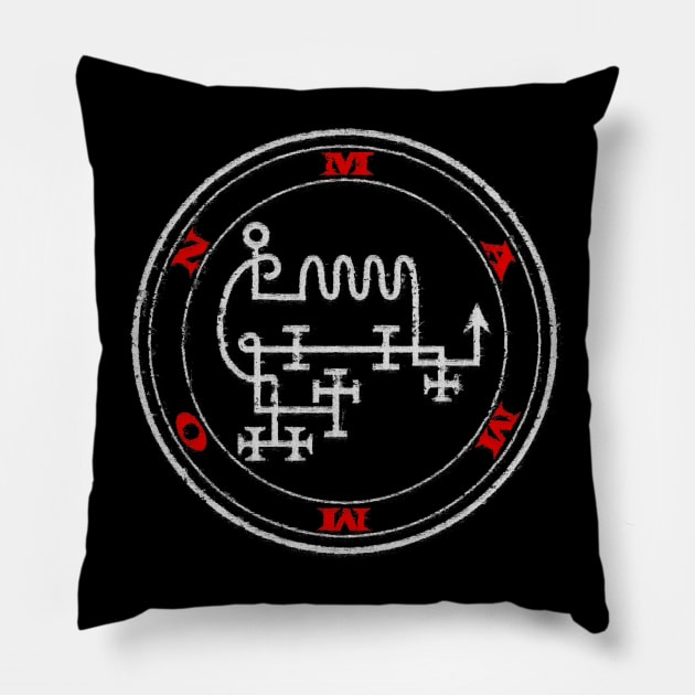 Mammon Seal Pillow by ArcaNexus