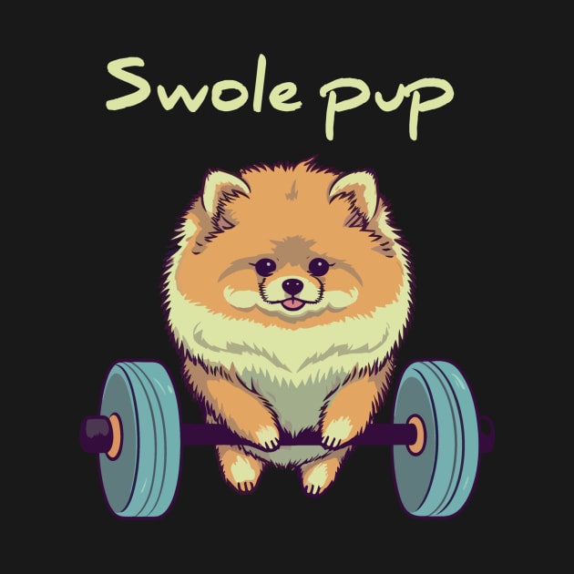 Swole Pup by Bron and Co