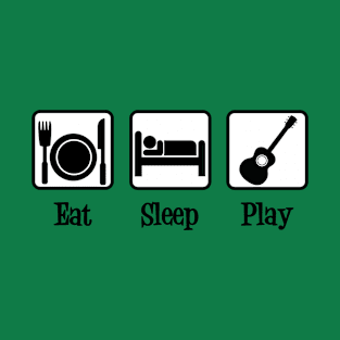 Eat Sleep Guitar T-Shirt