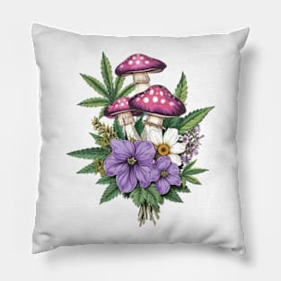 psychedelic elements Pillow
