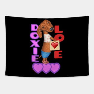 Doxie Love Tapestry