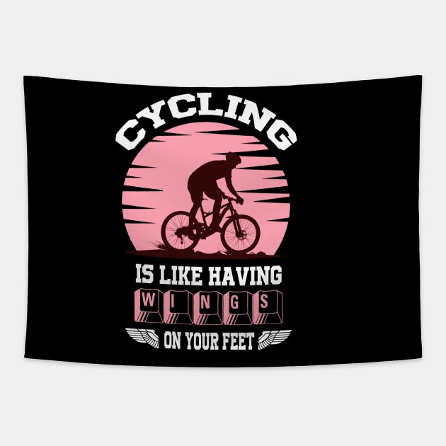 cycling Tapestry by khalid12