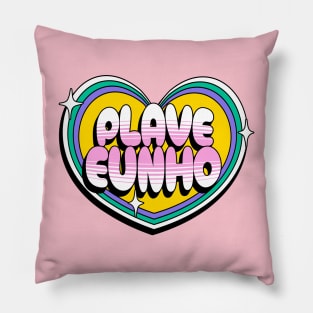 Plave Eunho plli typography text | Morcaworks Pillow