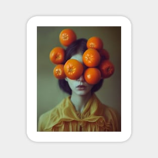 tangerine girl Magnet