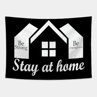 Stay at home Tapestry