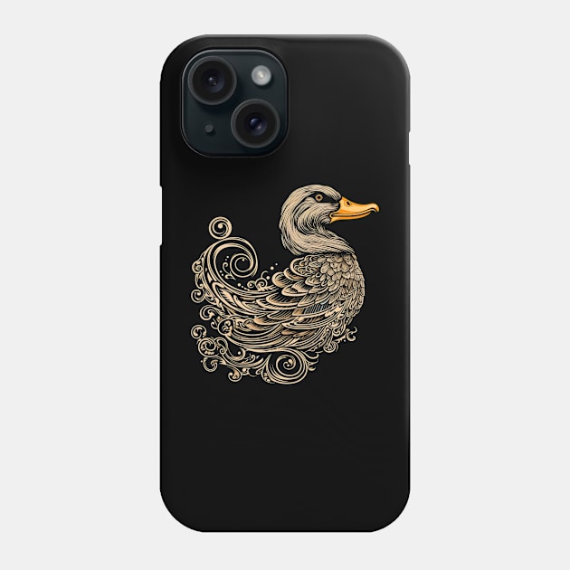 duck lover Phone Case by vaporgraphic