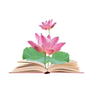 Lotus growing from book T-Shirt