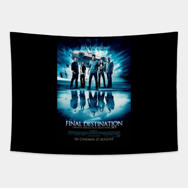 The Final Destination Movie Poster Tapestry by petersarkozi82@gmail.com