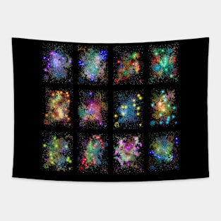 Galaxy Zodiac Tapestry