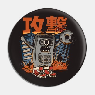 Monster Recording Pin