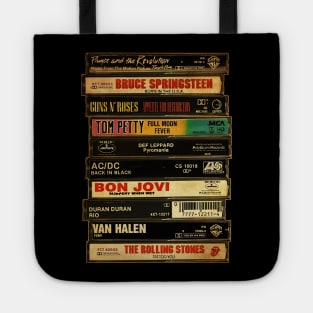 Retro Classic Rock - Cassette Style Tote