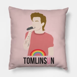 Louis Tomlinson Rainbow Pillow