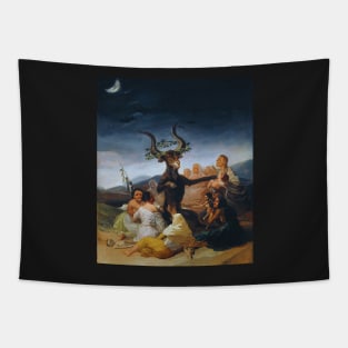 Witches Sabbath Remastered Oil Painting Tapestry