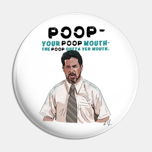 Anchorman: Poop Mouth Pin