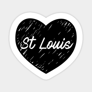 I Love Saint Louis Magnet