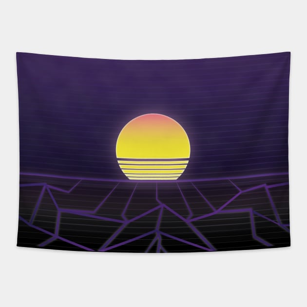 Sunset Overdrive Tapestry by MJG Design