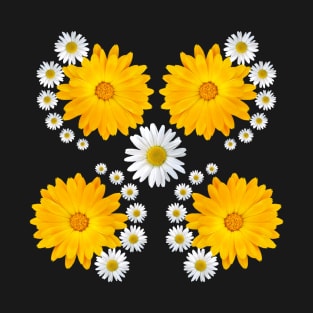 design thumbnailMarigold Daisy Flower Floral blooms daisies blossoms T-Shirt