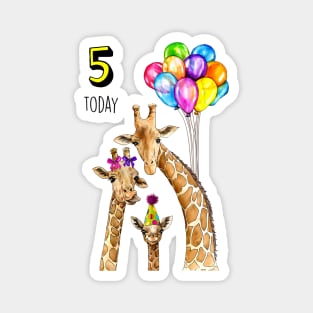 5 today thortful Magnet