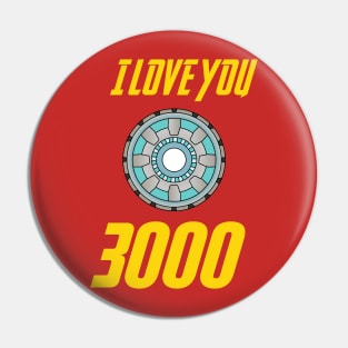 I Love You 3000 Pin