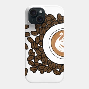 Coffee art Phone Case