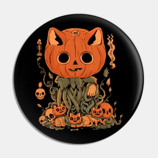 The great pumpkin cat Pin